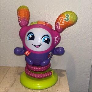 Fisher-Price DJ Bouncin Beats Interactive Musical Learning Toy Lights Bouncing